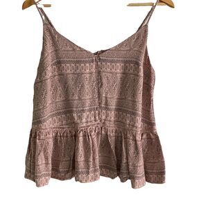 Nwt Review Top Women’s Pink and Gray Size Small